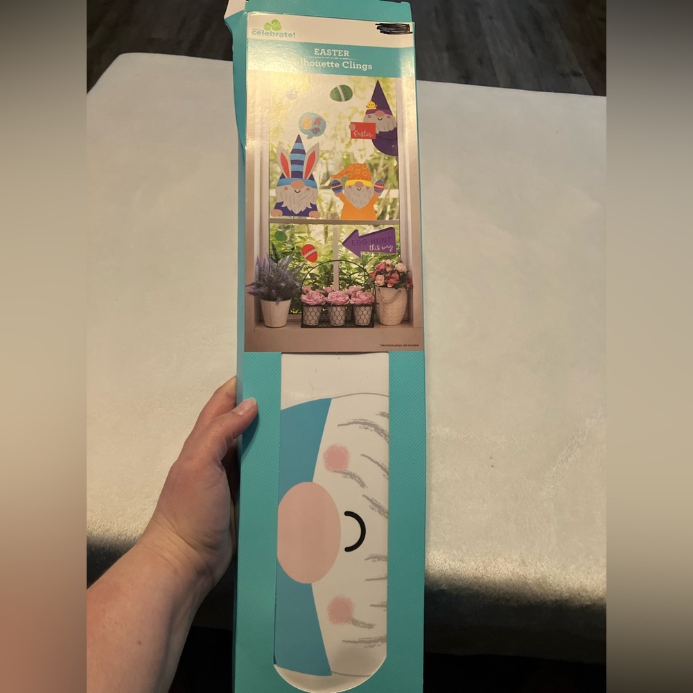 *last chance* Easter Window Clings with Gnomes
